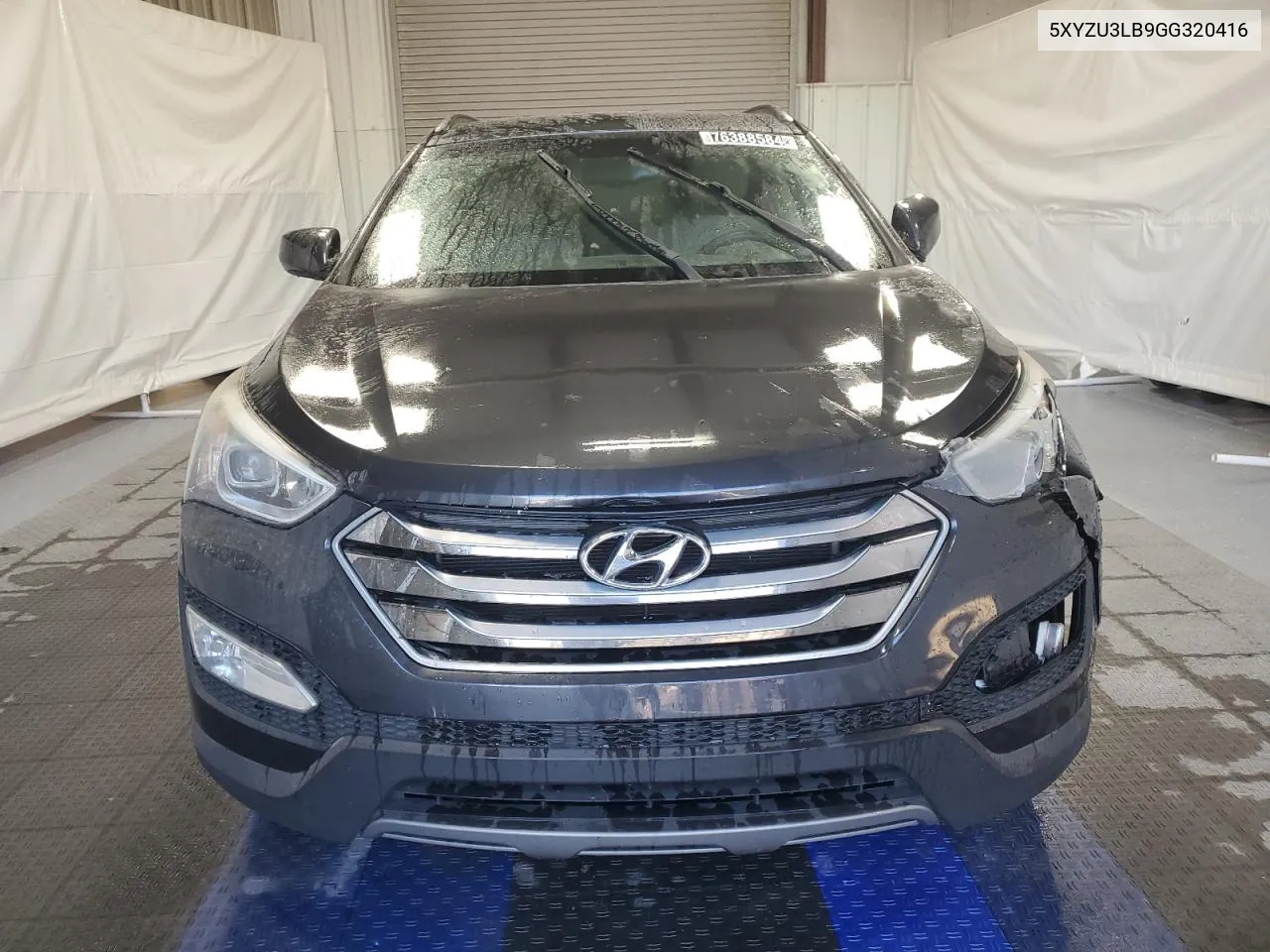 2016 Hyundai Santa Fe Sport VIN: 5XYZU3LB9GG320416 Lot: 76388584