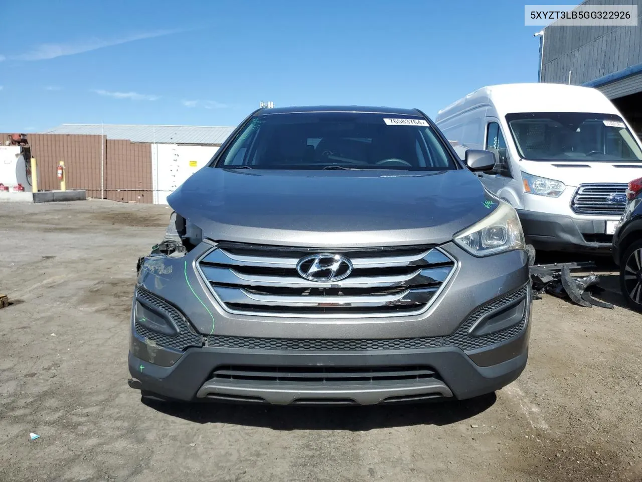 5XYZT3LB5GG322926 2016 Hyundai Santa Fe Sport