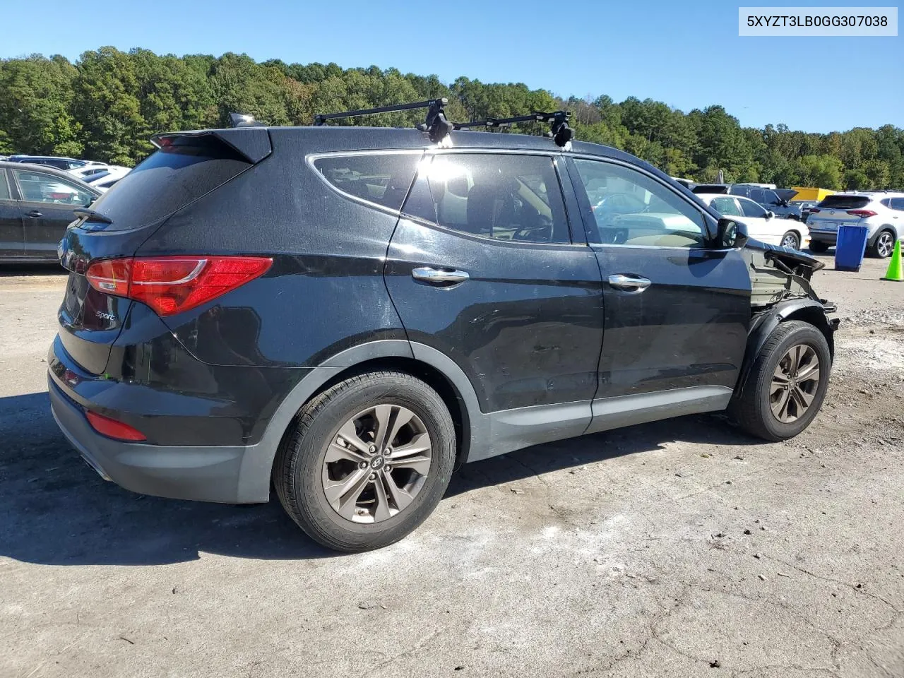 5XYZT3LB0GG307038 2016 Hyundai Santa Fe Sport