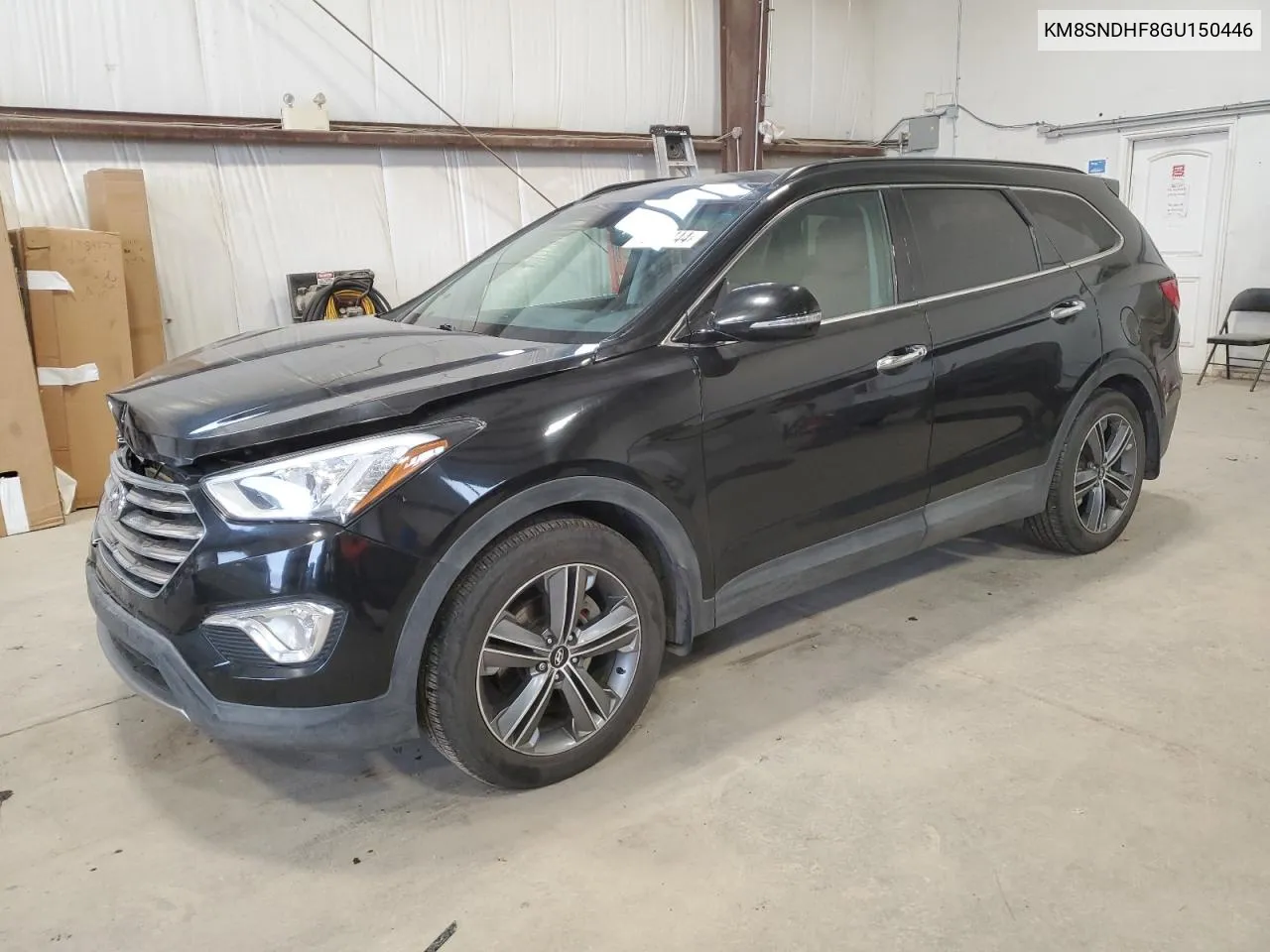 2016 Hyundai Santa Fe Se VIN: KM8SNDHF8GU150446 Lot: 76959744