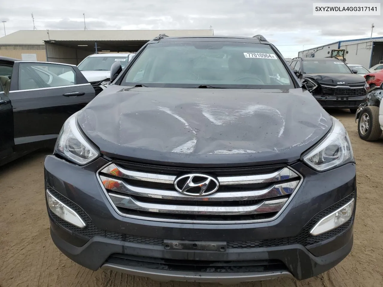 2016 Hyundai Santa Fe Sport VIN: 5XYZWDLA4GG317141 Lot: 77010964