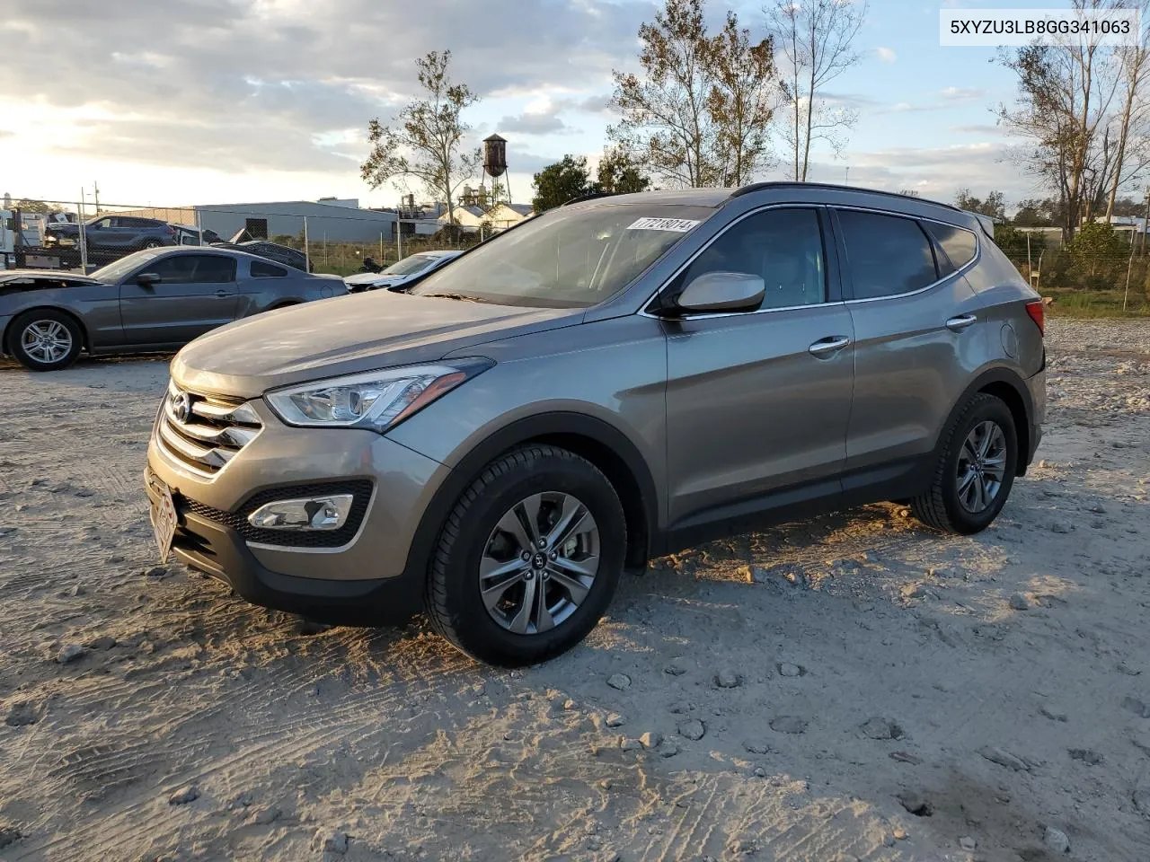 2016 Hyundai Santa Fe Sport VIN: 5XYZU3LB8GG341063 Lot: 77218014