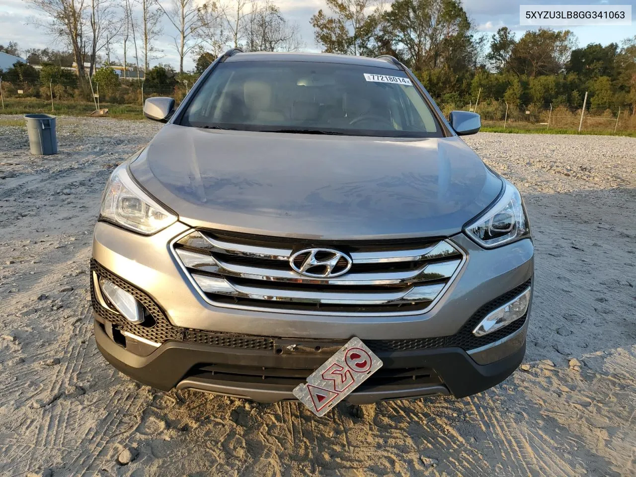 2016 Hyundai Santa Fe Sport VIN: 5XYZU3LB8GG341063 Lot: 77218014