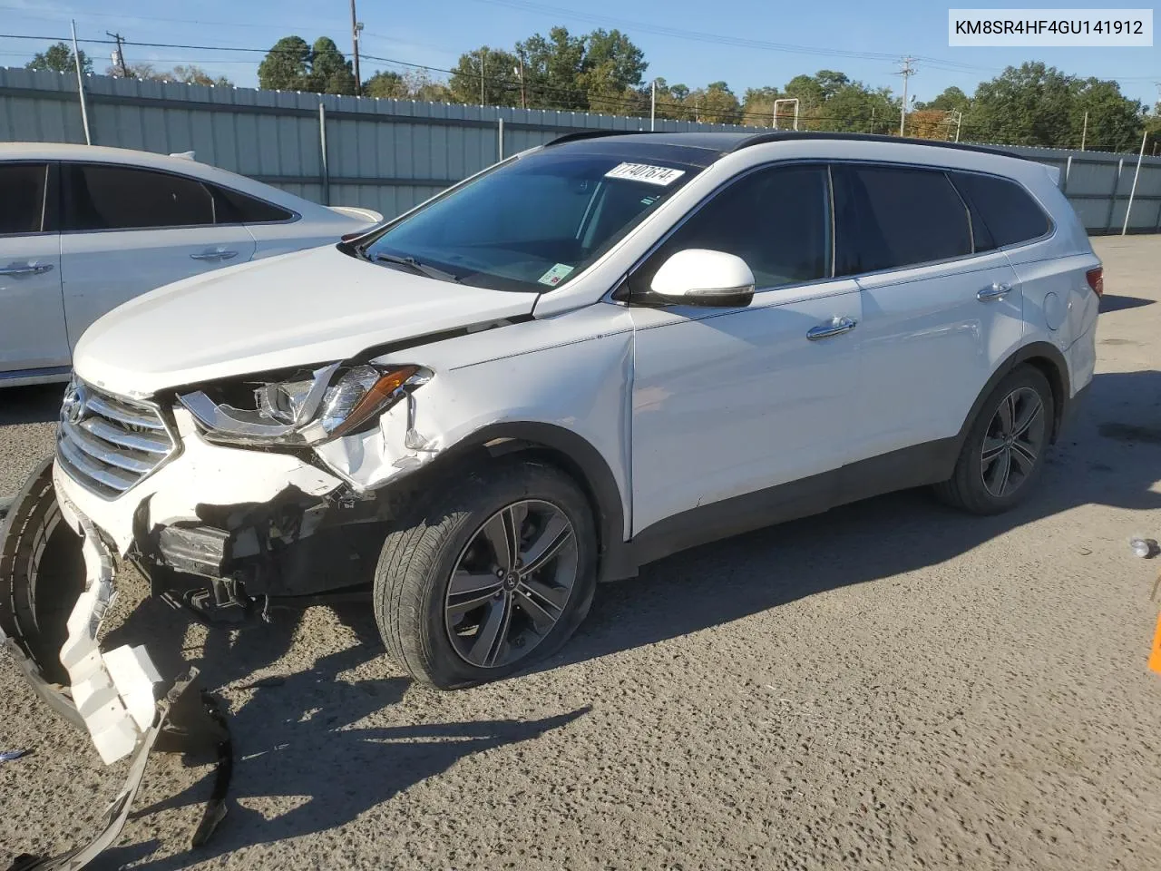 2016 Hyundai Santa Fe Se Ultimate VIN: KM8SR4HF4GU141912 Lot: 77407674