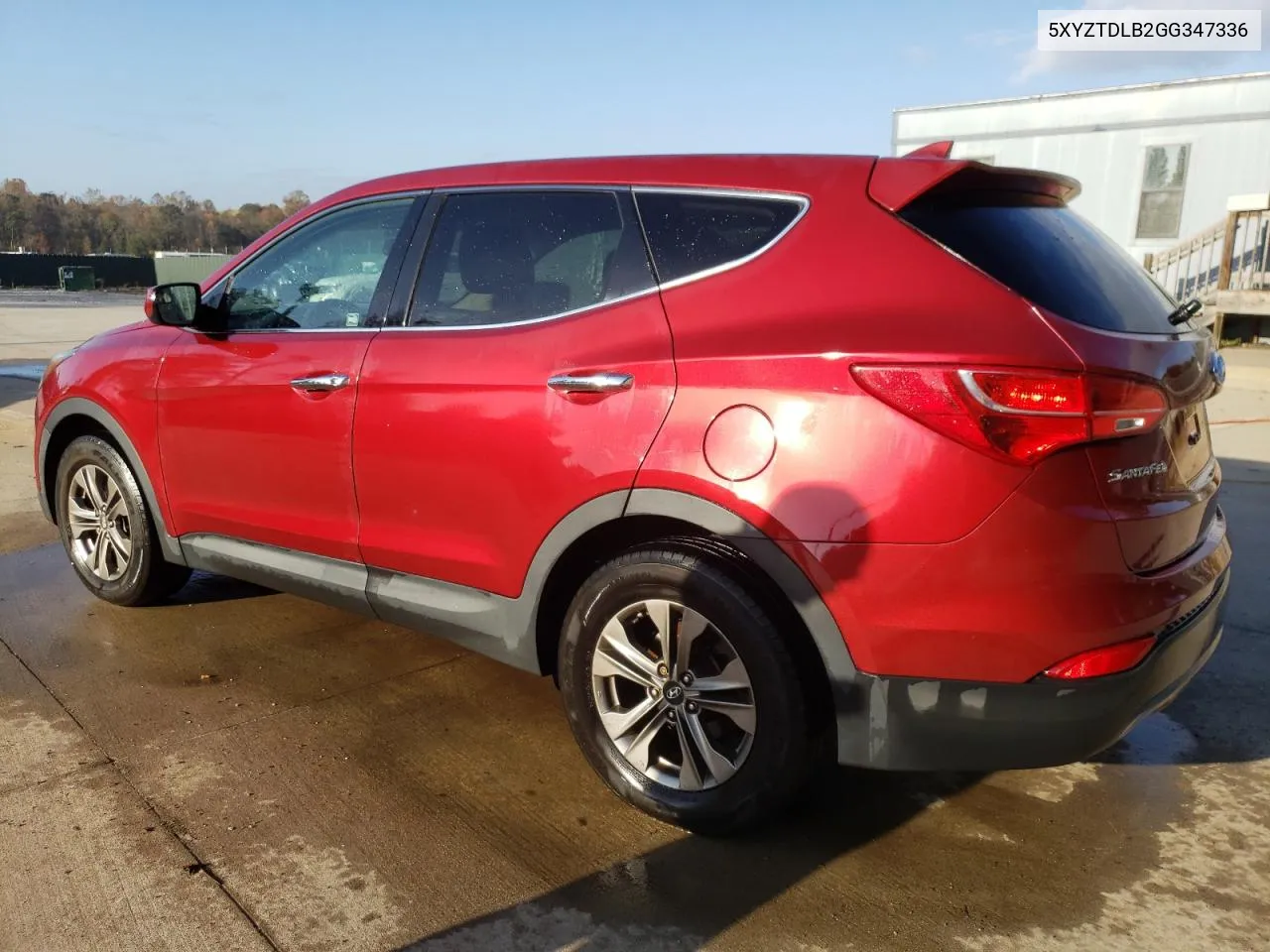 2016 Hyundai Santa Fe Sport VIN: 5XYZTDLB2GG347336 Lot: 77586844