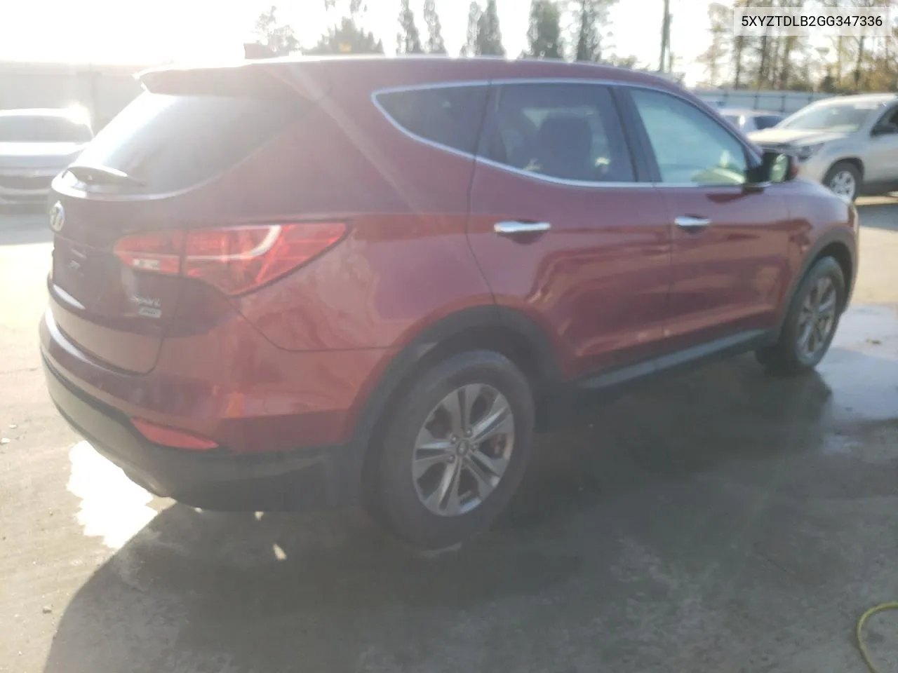 2016 Hyundai Santa Fe Sport VIN: 5XYZTDLB2GG347336 Lot: 77586844