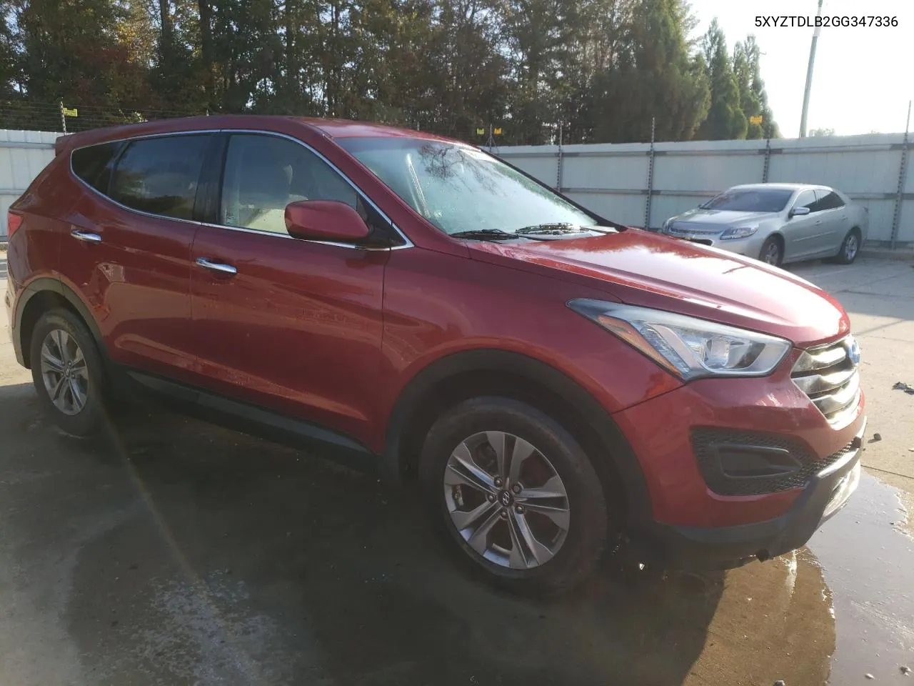 2016 Hyundai Santa Fe Sport VIN: 5XYZTDLB2GG347336 Lot: 77586844