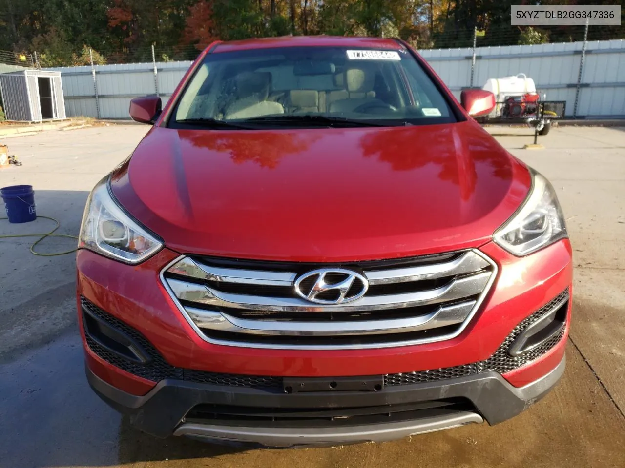 2016 Hyundai Santa Fe Sport VIN: 5XYZTDLB2GG347336 Lot: 77586844