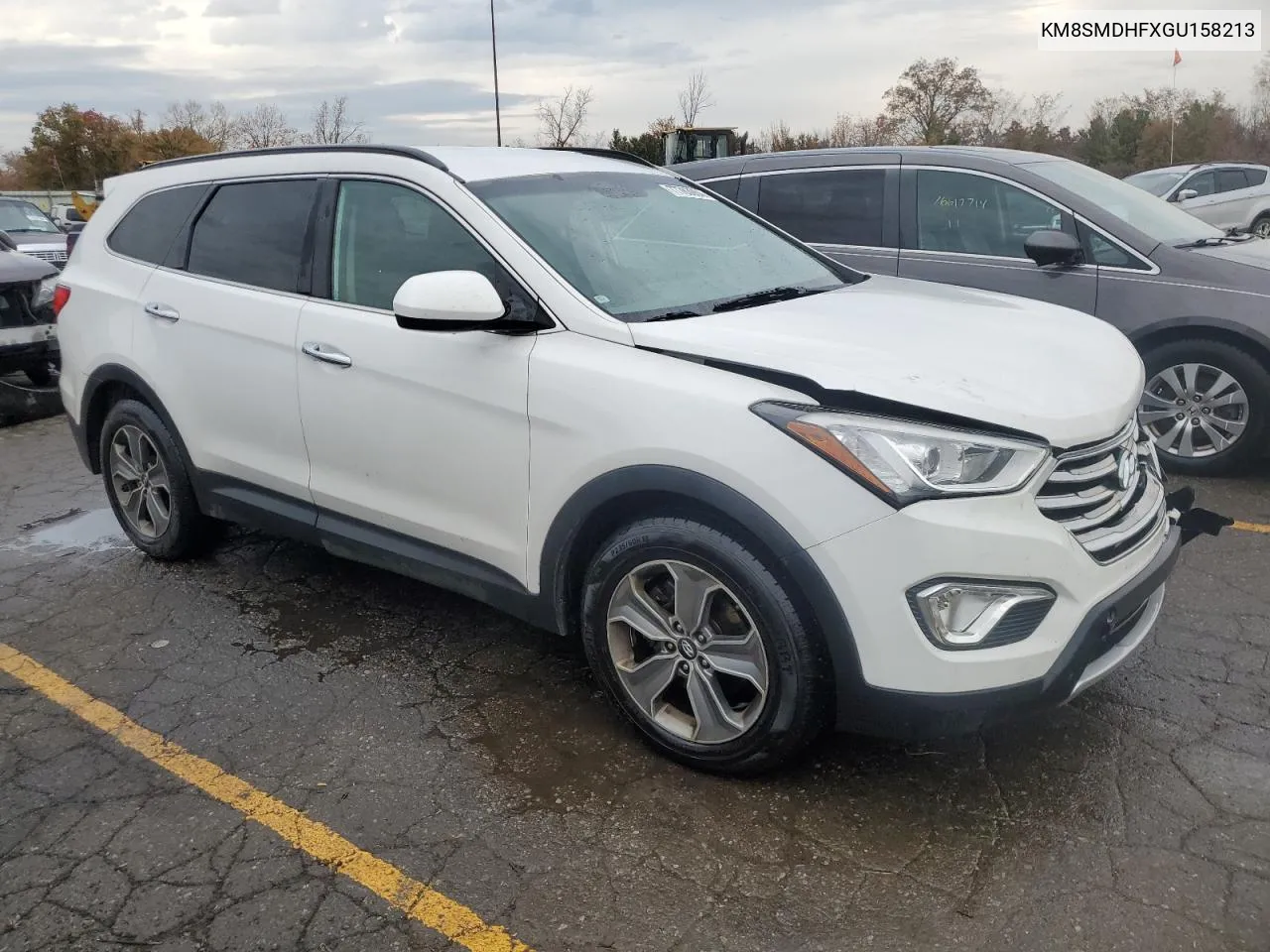 2016 Hyundai Santa Fe Se VIN: KM8SMDHFXGU158213 Lot: 77763004