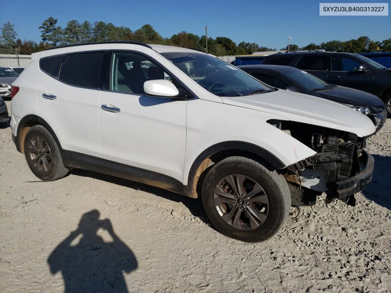 2016 Hyundai Santa Fe Sport VIN: 5XYZU3LB4GG313227 Lot: 77766724