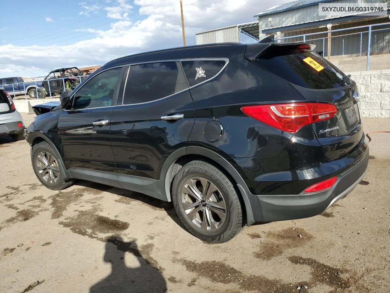 2016 Hyundai Santa Fe Sport VIN: 5XYZUDLB6GG319746 Lot: 77902694