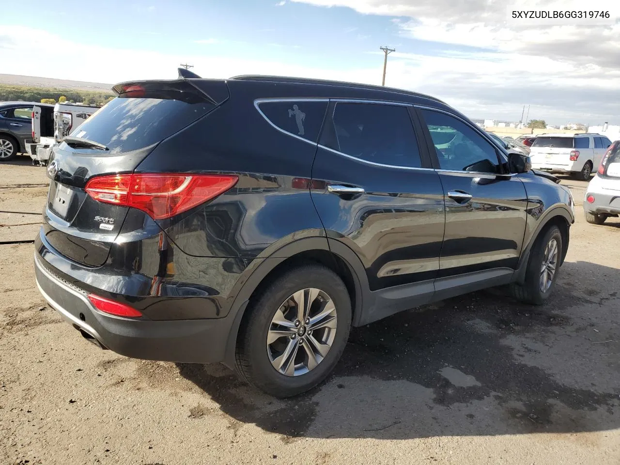 2016 Hyundai Santa Fe Sport VIN: 5XYZUDLB6GG319746 Lot: 77902694