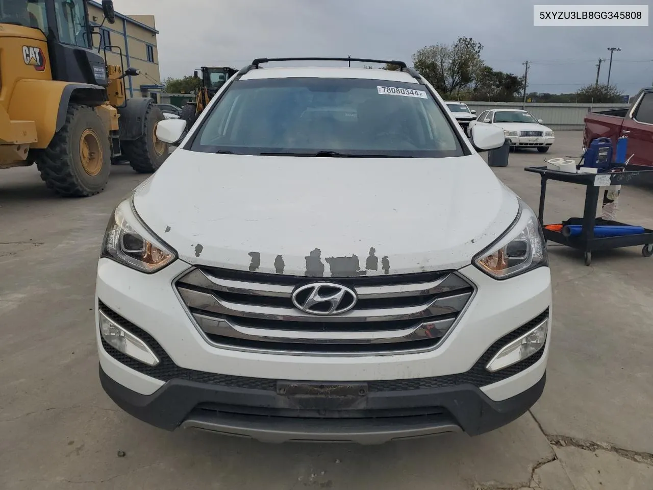 2016 Hyundai Santa Fe Sport VIN: 5XYZU3LB8GG345808 Lot: 78080344