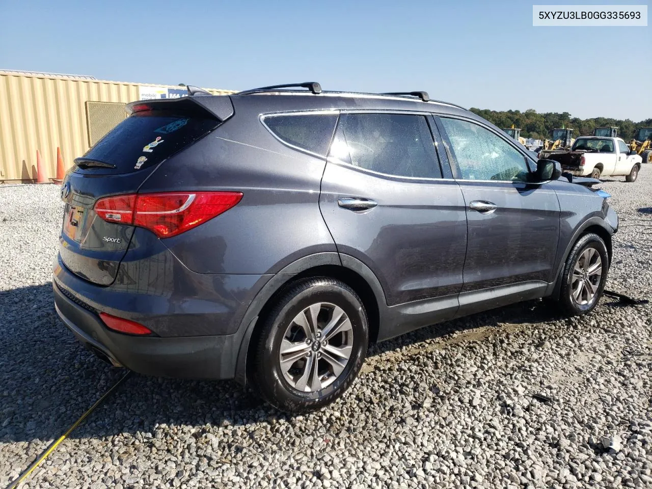 2016 Hyundai Santa Fe Sport VIN: 5XYZU3LB0GG335693 Lot: 78190154