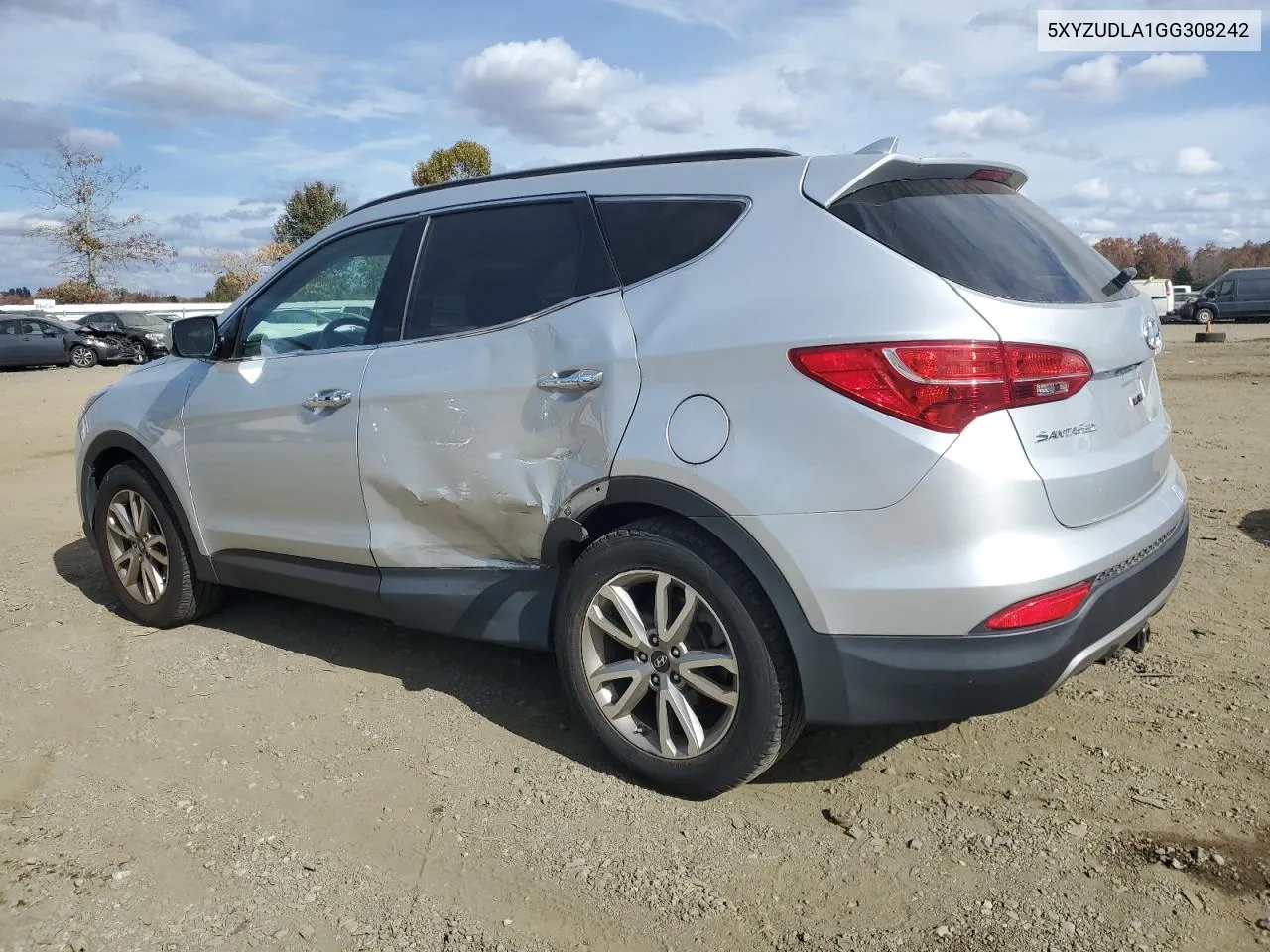 2016 Hyundai Santa Fe Sport VIN: 5XYZUDLA1GG308242 Lot: 78397734