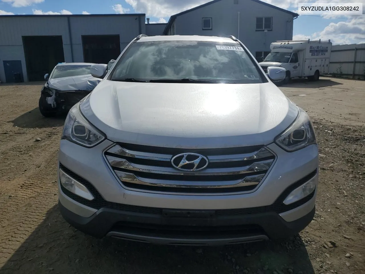 2016 Hyundai Santa Fe Sport VIN: 5XYZUDLA1GG308242 Lot: 78397734