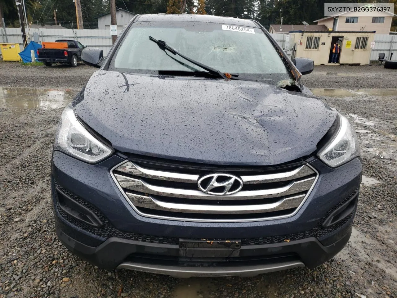 2016 Hyundai Santa Fe Sport VIN: 5XYZTDLB2GG376397 Lot: 78645294