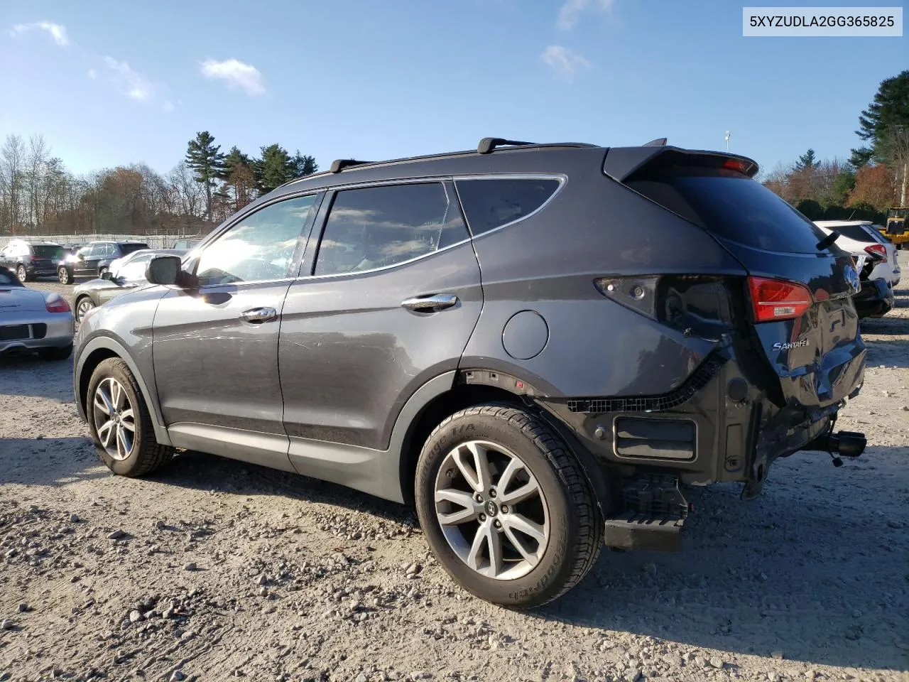 2016 Hyundai Santa Fe Sport VIN: 5XYZUDLA2GG365825 Lot: 78656094