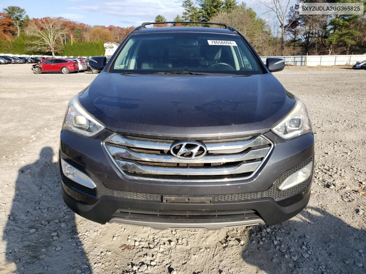 2016 Hyundai Santa Fe Sport VIN: 5XYZUDLA2GG365825 Lot: 78656094