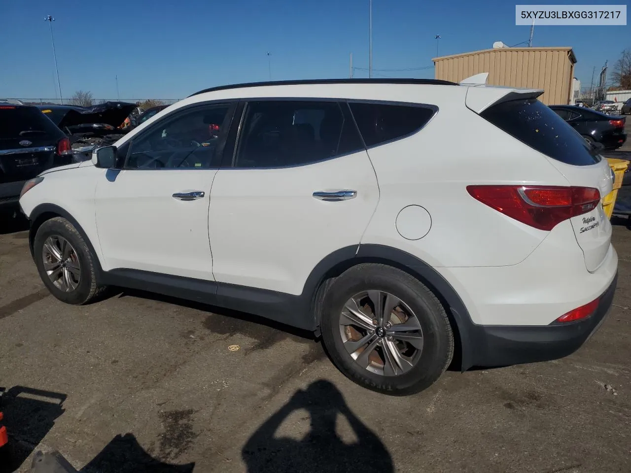 2016 Hyundai Santa Fe Sport VIN: 5XYZU3LBXGG317217 Lot: 78872764