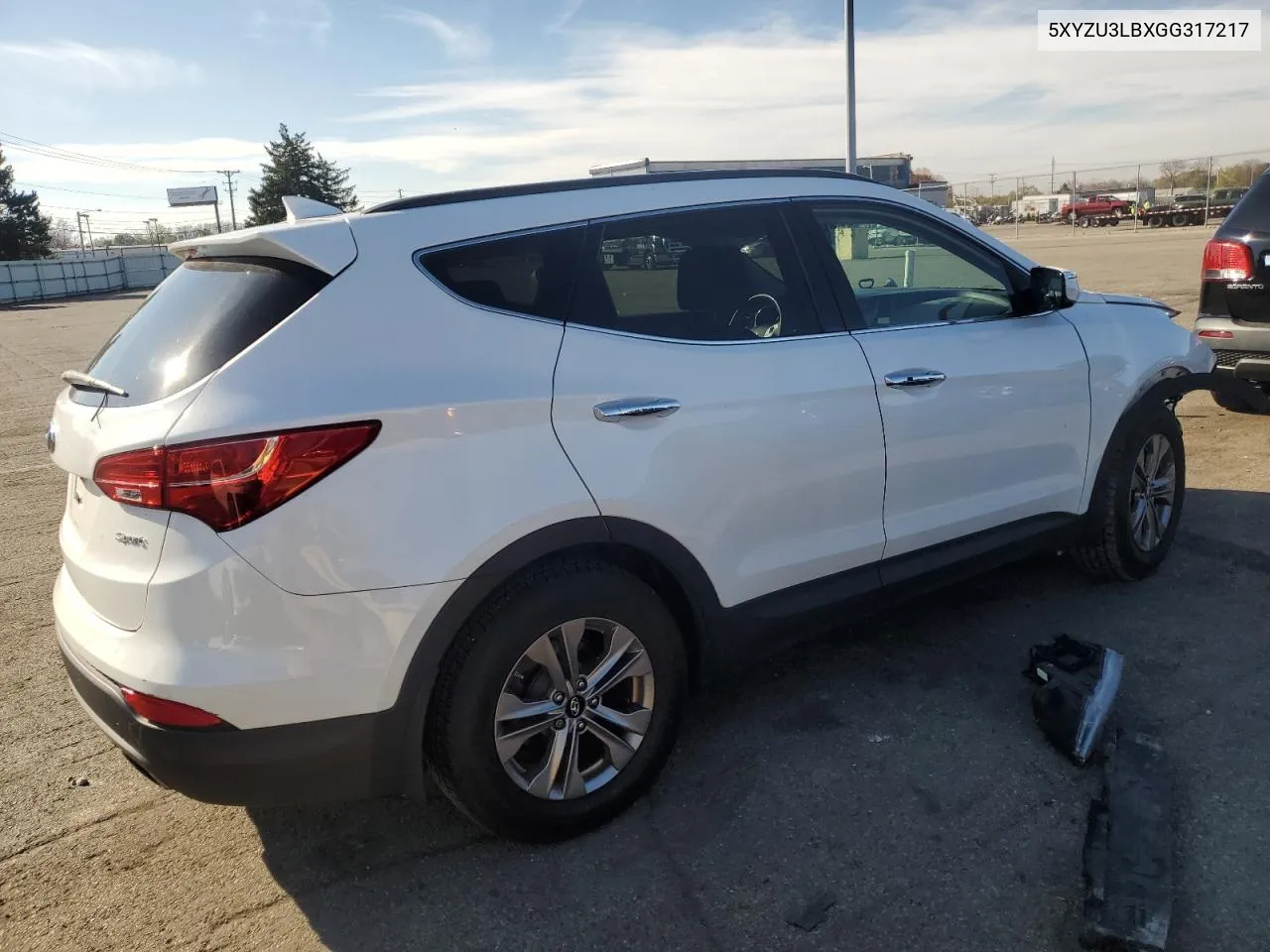 2016 Hyundai Santa Fe Sport VIN: 5XYZU3LBXGG317217 Lot: 78872764