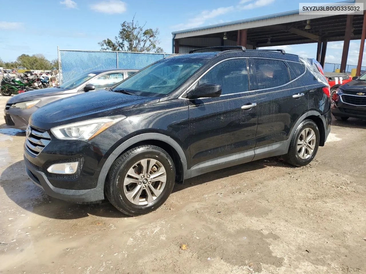 2016 Hyundai Santa Fe Sport VIN: 5XYZU3LB0GG335032 Lot: 79062234