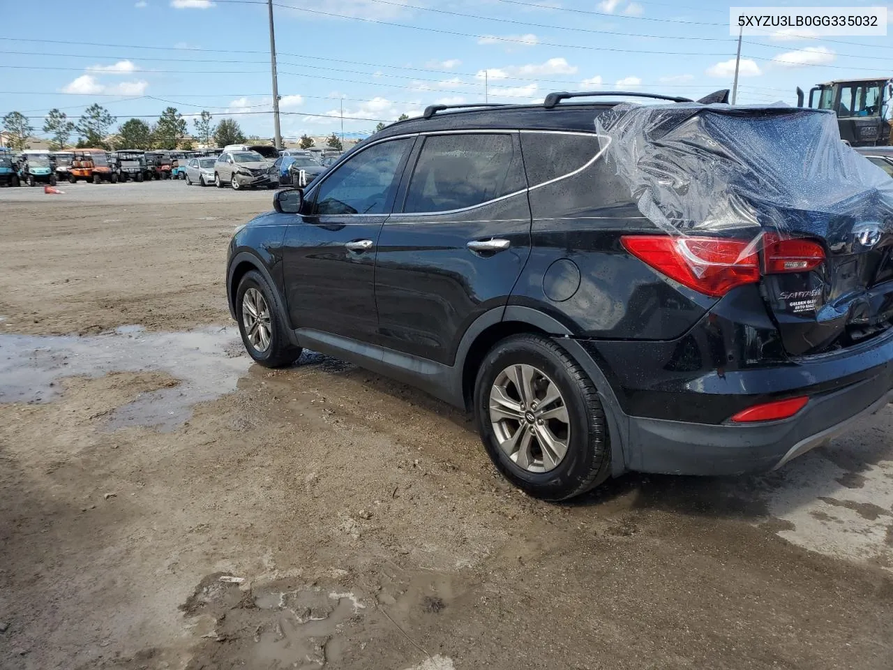 2016 Hyundai Santa Fe Sport VIN: 5XYZU3LB0GG335032 Lot: 79062234