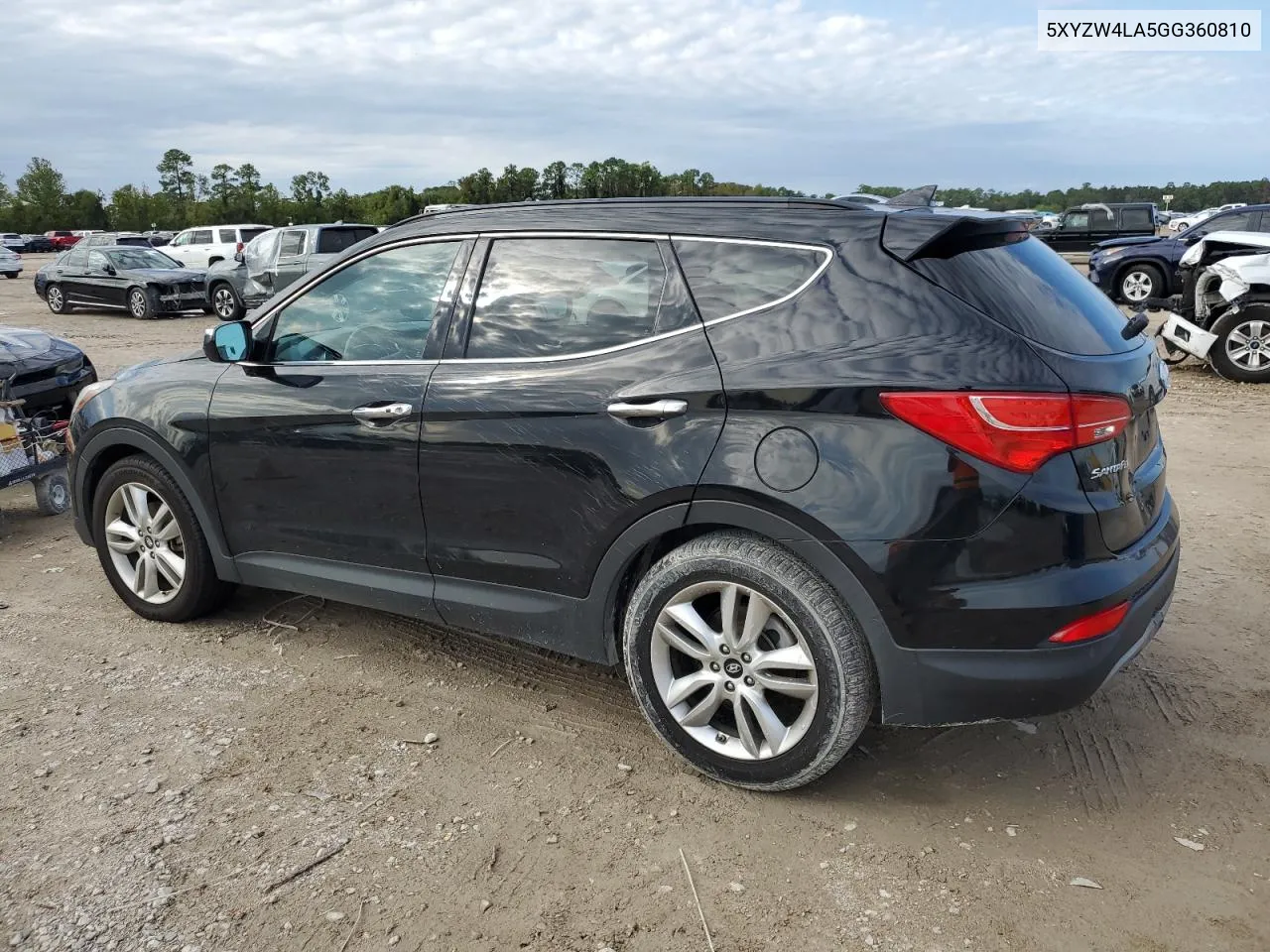 2016 Hyundai Santa Fe Sport VIN: 5XYZW4LA5GG360810 Lot: 79297434