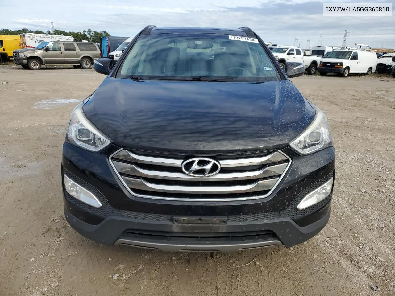 2016 Hyundai Santa Fe Sport VIN: 5XYZW4LA5GG360810 Lot: 79297434