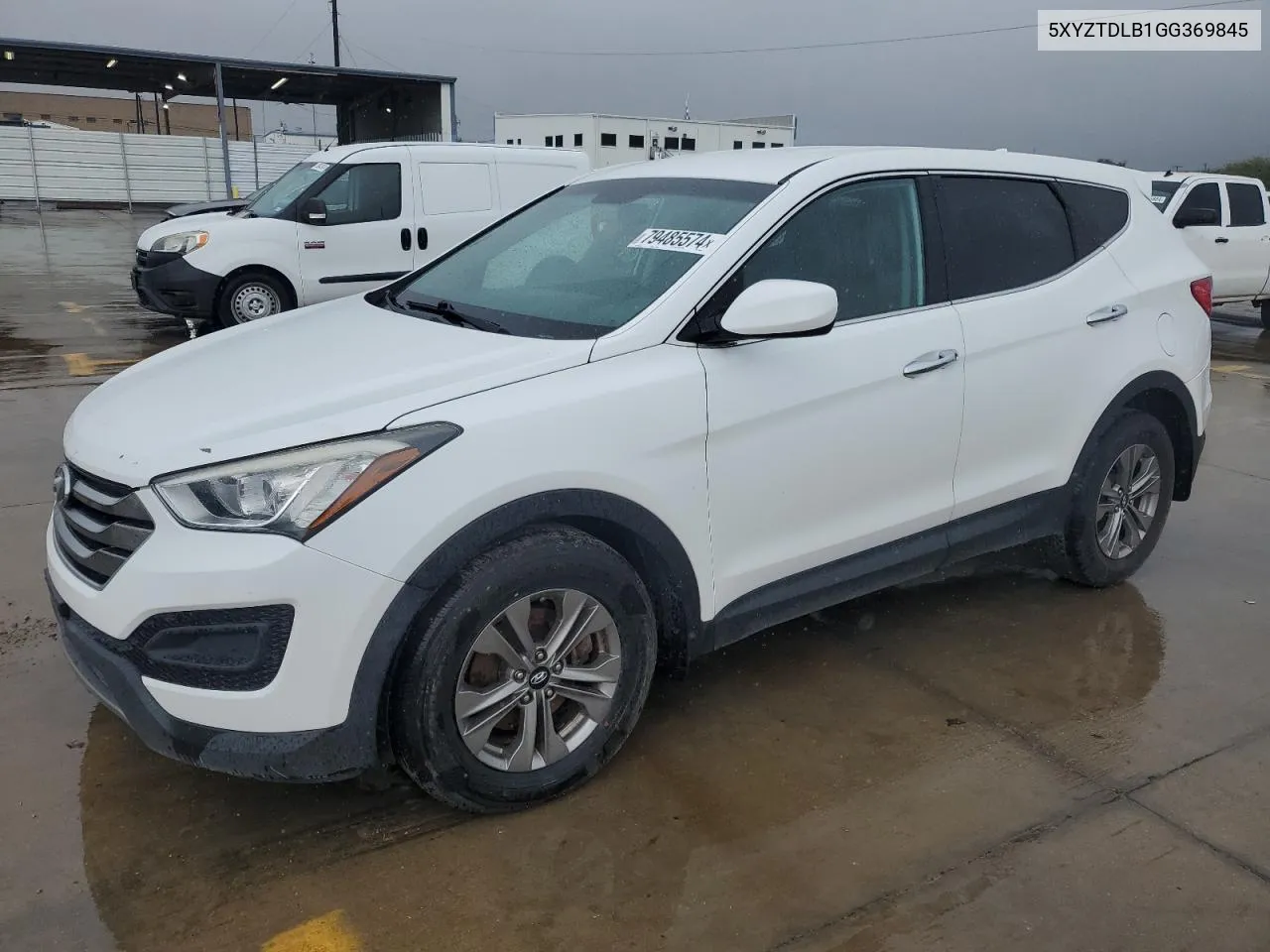 2016 Hyundai Santa Fe Sport VIN: 5XYZTDLB1GG369845 Lot: 79485574