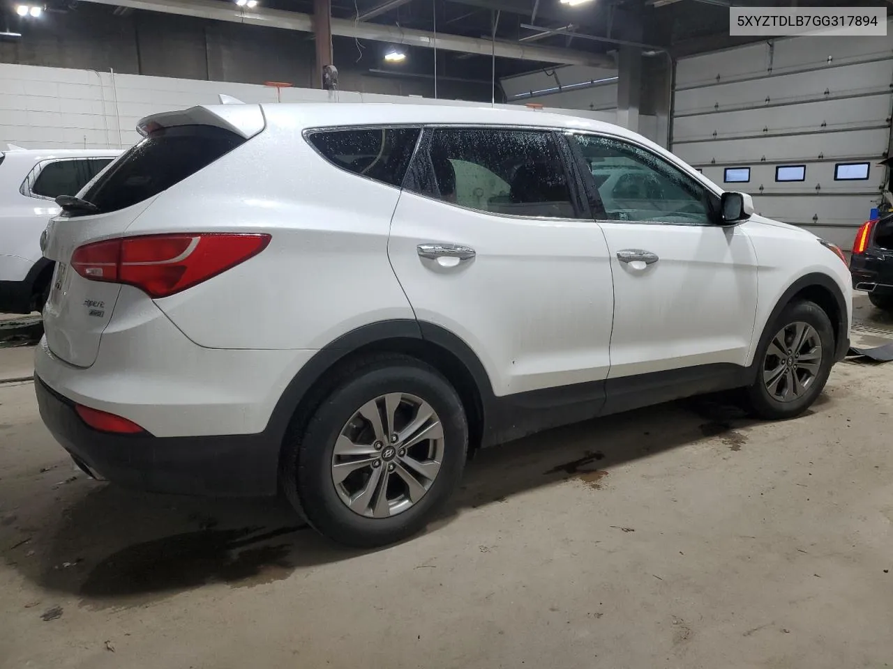 2016 Hyundai Santa Fe Sport VIN: 5XYZTDLB7GG317894 Lot: 79536584