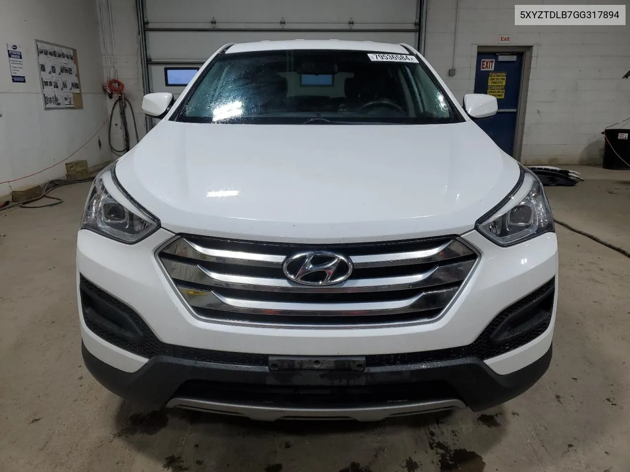 2016 Hyundai Santa Fe Sport VIN: 5XYZTDLB7GG317894 Lot: 79536584