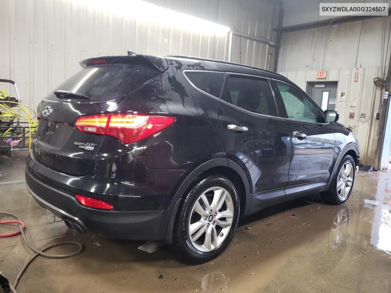 2016 Hyundai Santa Fe Sport VIN: 5XYZWDLA0GG324507 Lot: 79551454