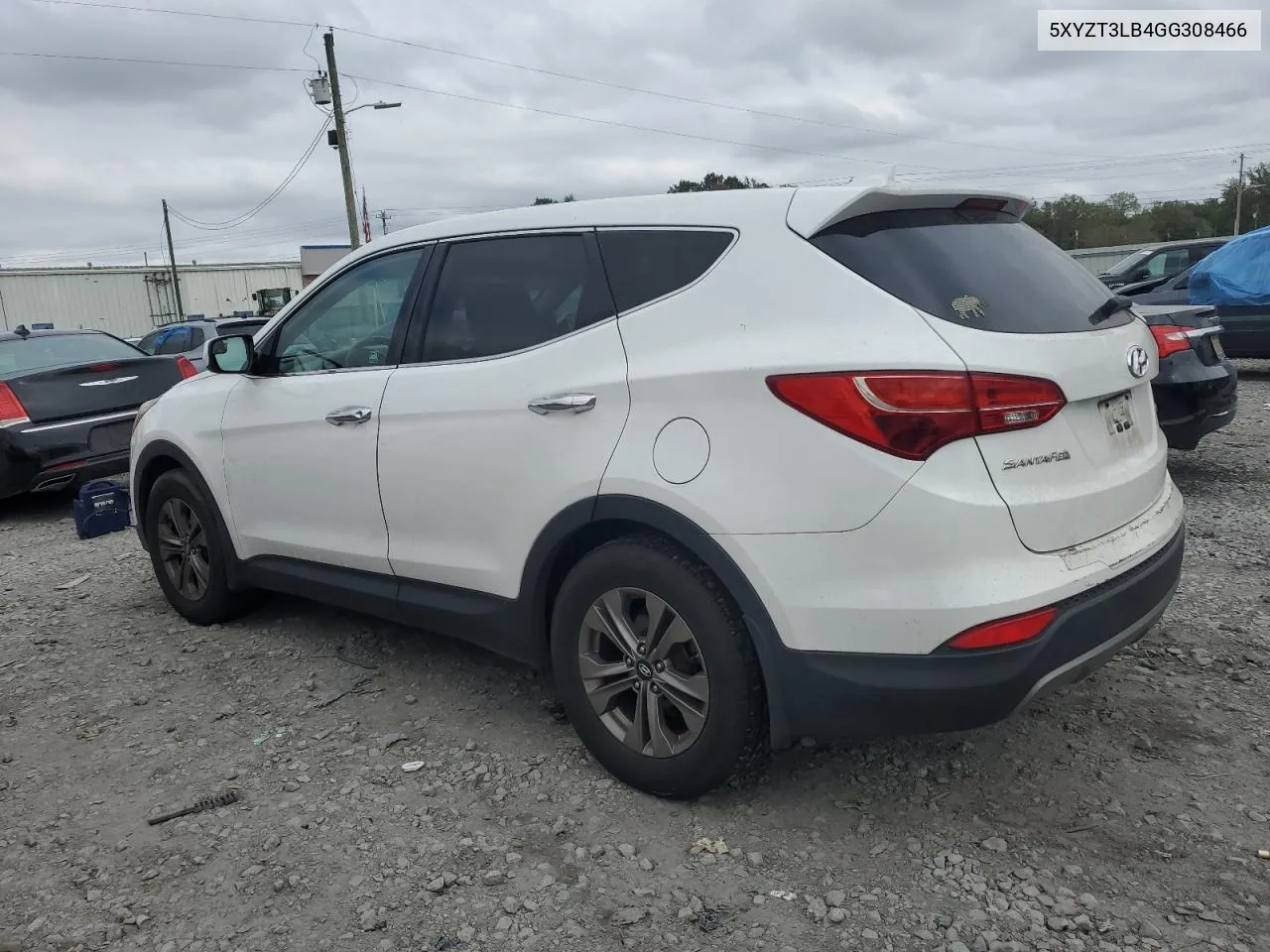 2016 Hyundai Santa Fe Sport VIN: 5XYZT3LB4GG308466 Lot: 79635984