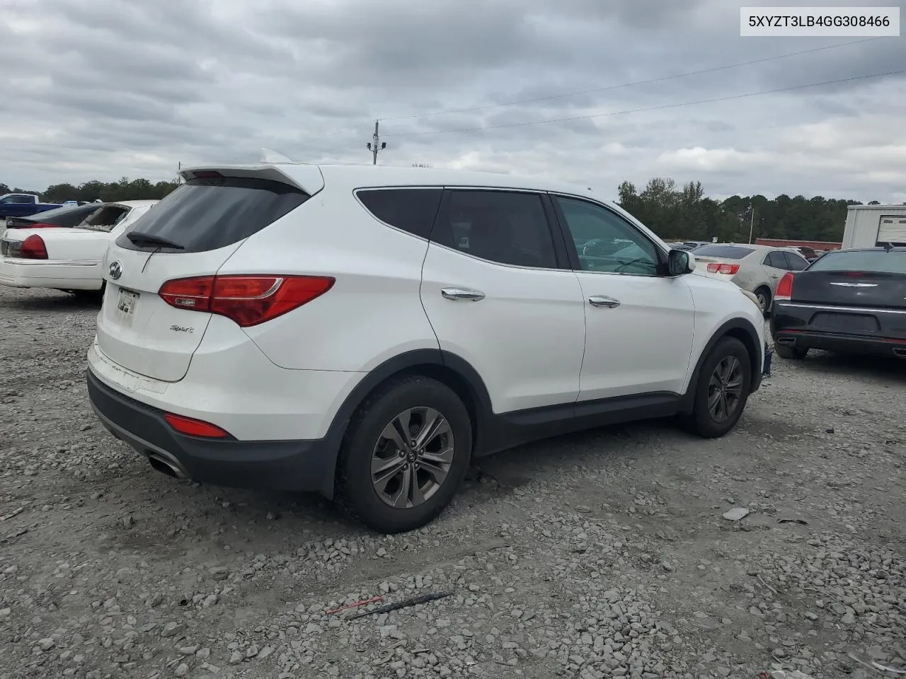 2016 Hyundai Santa Fe Sport VIN: 5XYZT3LB4GG308466 Lot: 79635984