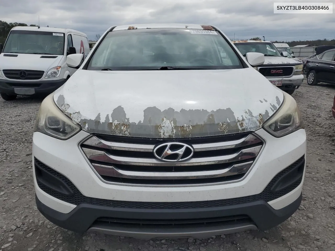 2016 Hyundai Santa Fe Sport VIN: 5XYZT3LB4GG308466 Lot: 79635984