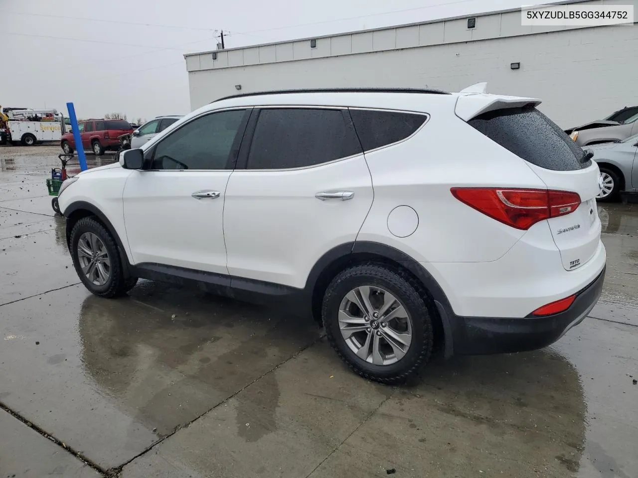 2016 Hyundai Santa Fe Sport VIN: 5XYZUDLB5GG344752 Lot: 80313334