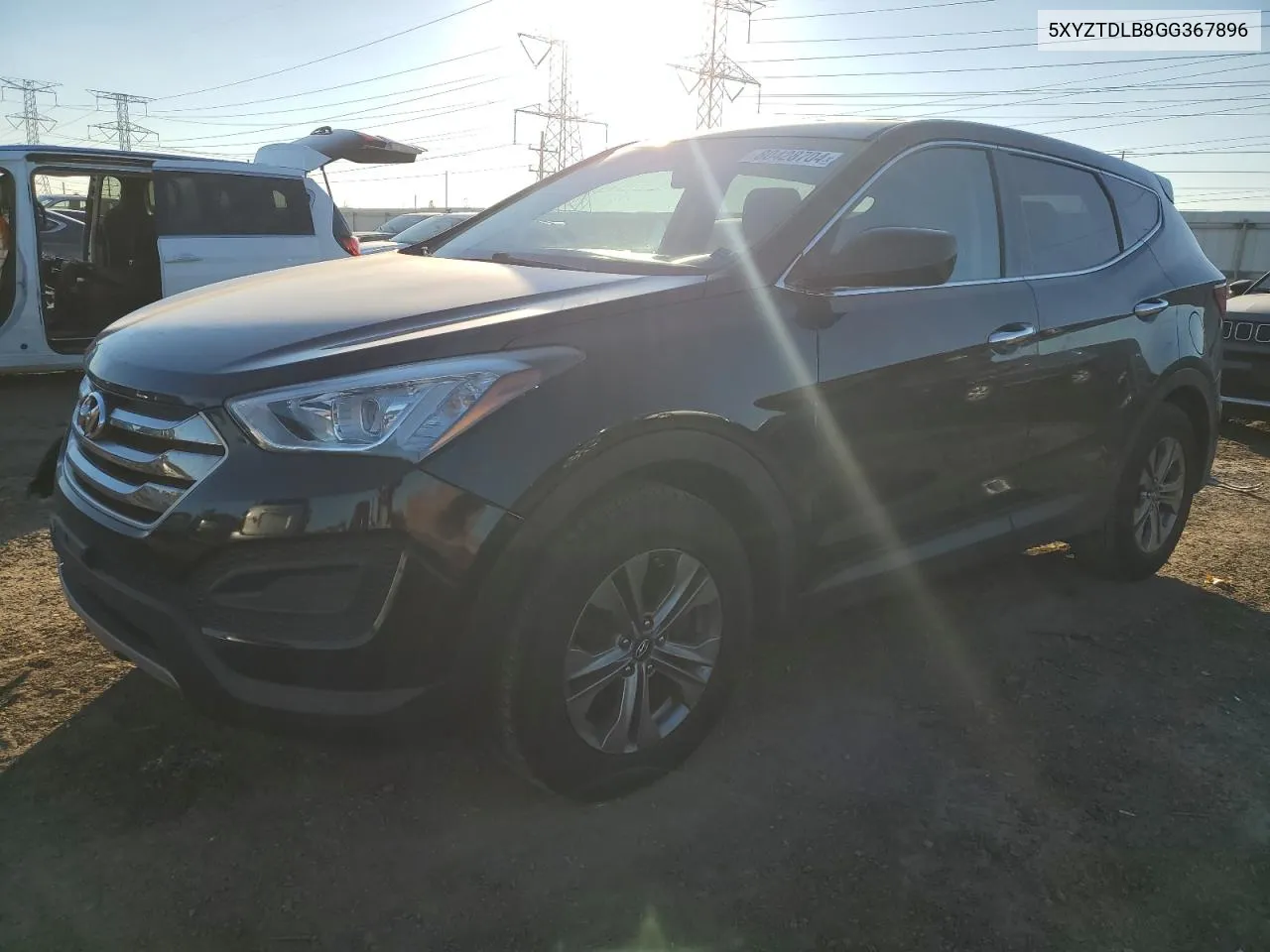 2016 Hyundai Santa Fe Sport VIN: 5XYZTDLB8GG367896 Lot: 80428704