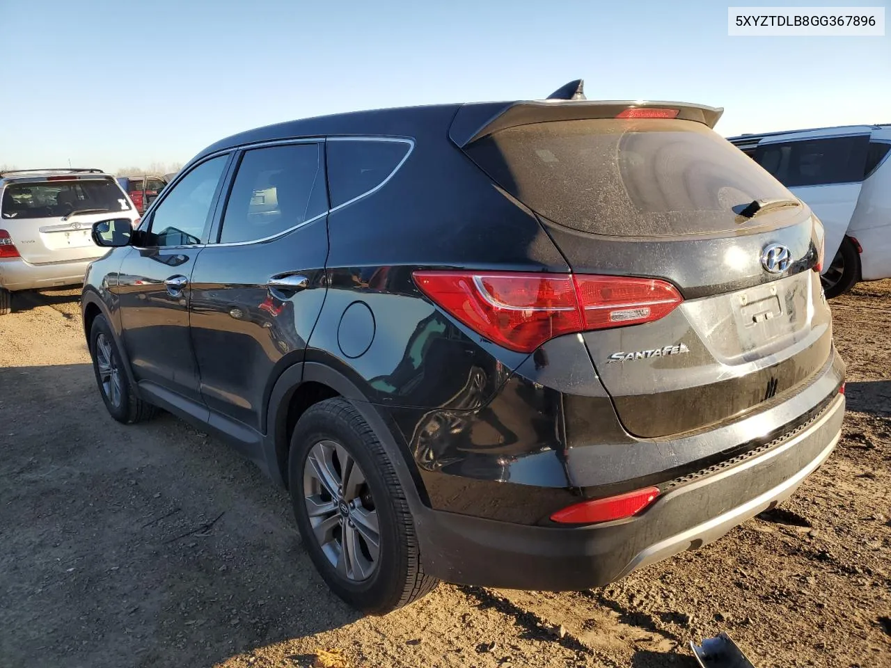 2016 Hyundai Santa Fe Sport VIN: 5XYZTDLB8GG367896 Lot: 80428704