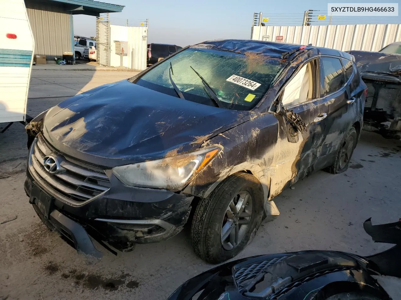 5XYZTDLB9HG466633 2017 Hyundai Santa Fe Sport