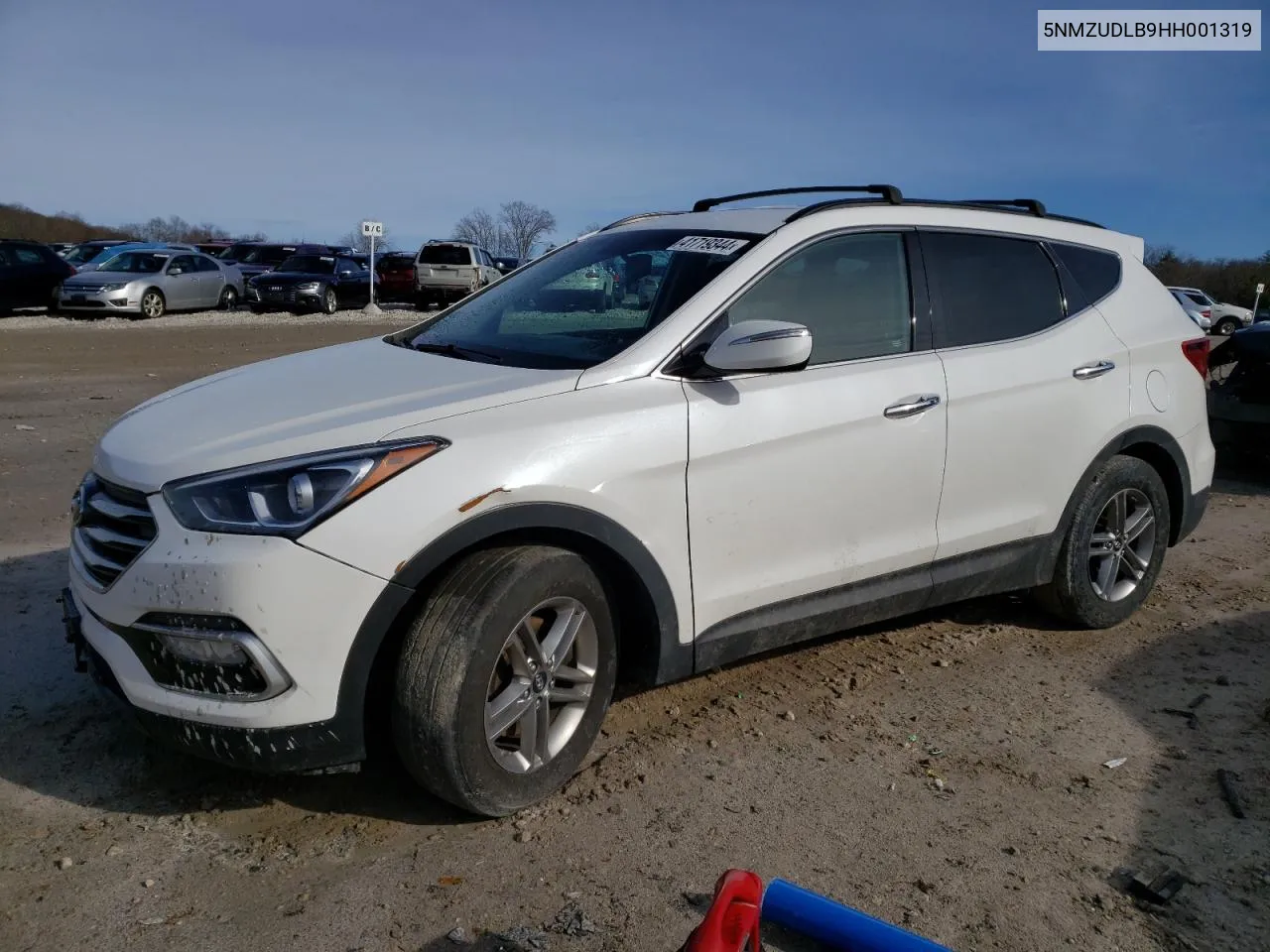 2017 Hyundai Santa Fe Sport VIN: 5NMZUDLB9HH001319 Lot: 41719344