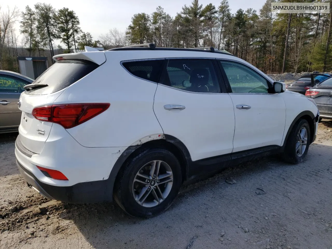 5NMZUDLB9HH001319 2017 Hyundai Santa Fe Sport