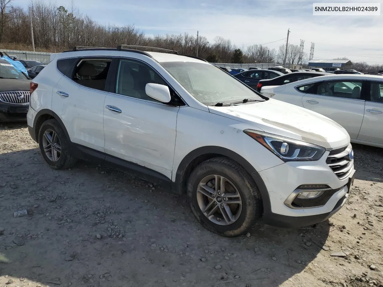 2017 Hyundai Santa Fe Sport VIN: 5NMZUDLB2HH024389 Lot: 41932464