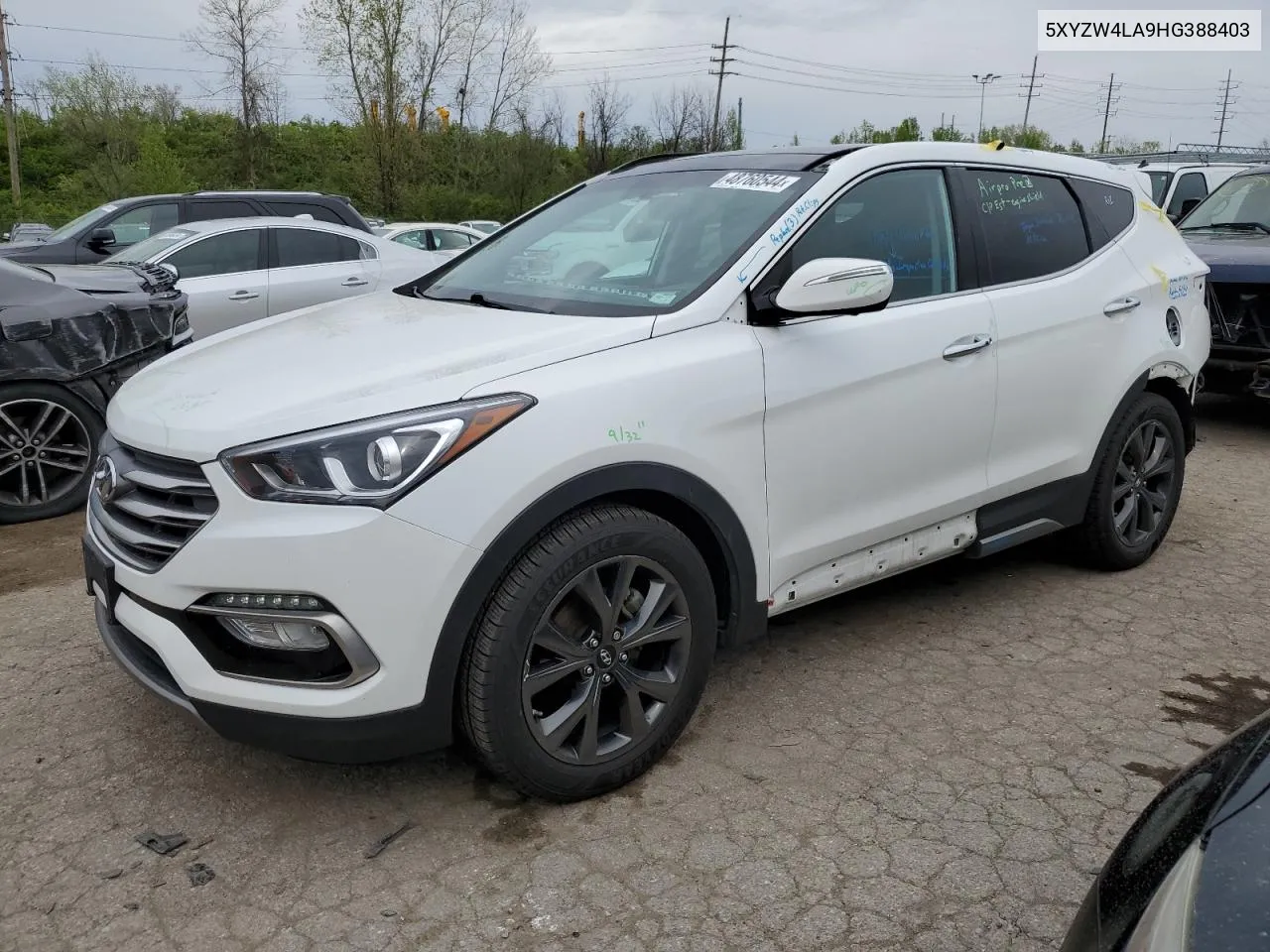 5XYZW4LA9HG388403 2017 Hyundai Santa Fe Sport