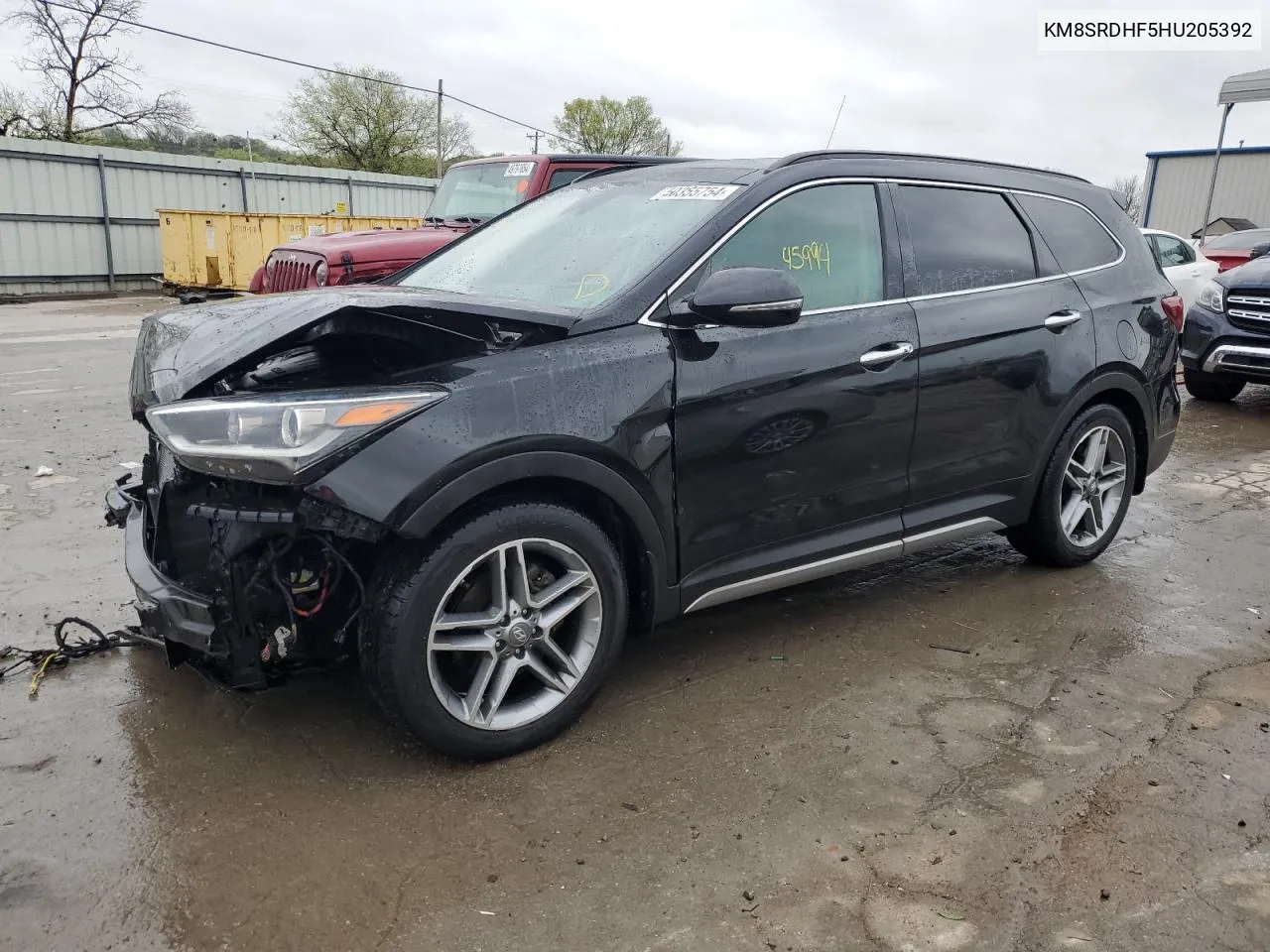 2017 Hyundai Santa Fe Se Ultimate VIN: KM8SRDHF5HU205392 Lot: 50355754