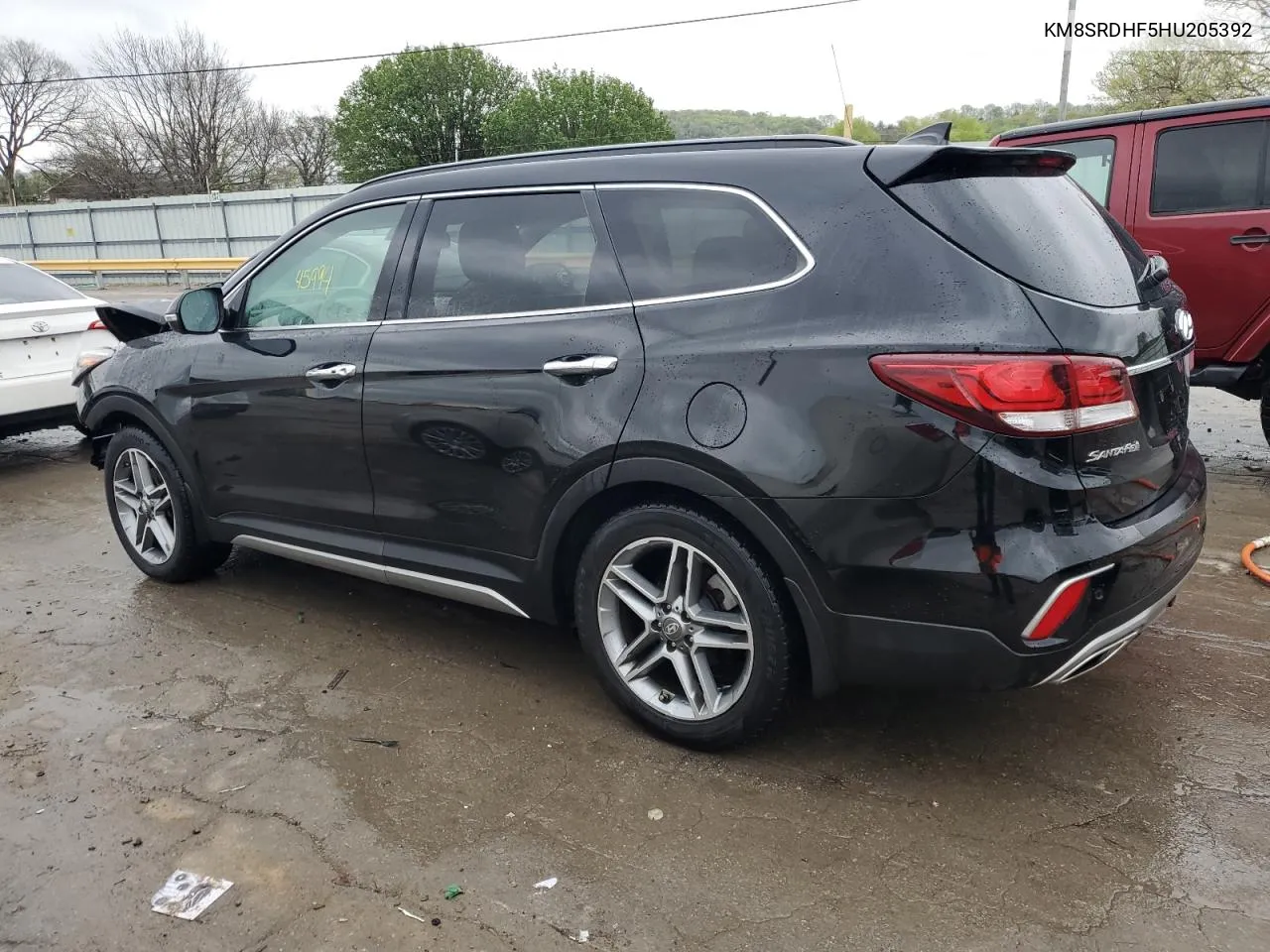 KM8SRDHF5HU205392 2017 Hyundai Santa Fe Se Ultimate