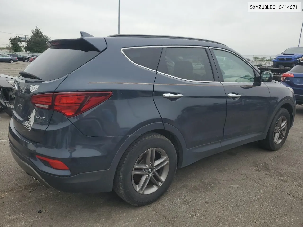 5XYZU3LB0HG414671 2017 Hyundai Santa Fe Sport