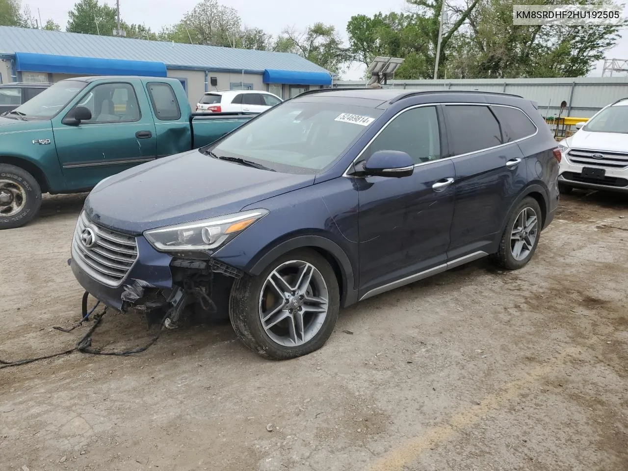 KM8SRDHF2HU192505 2017 Hyundai Santa Fe Se Ultimate