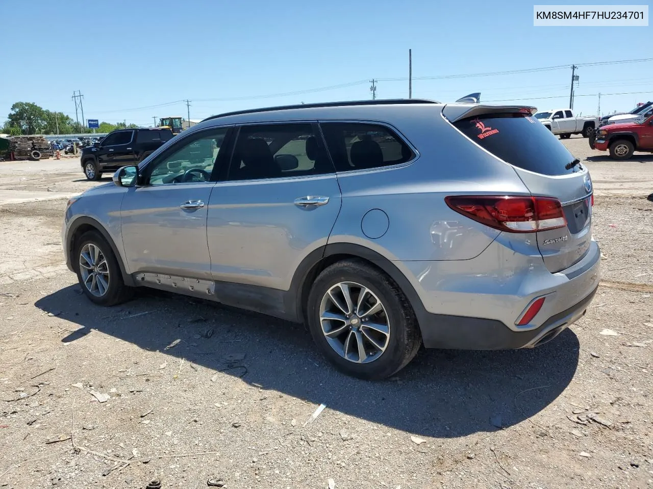 KM8SM4HF7HU234701 2017 Hyundai Santa Fe Se