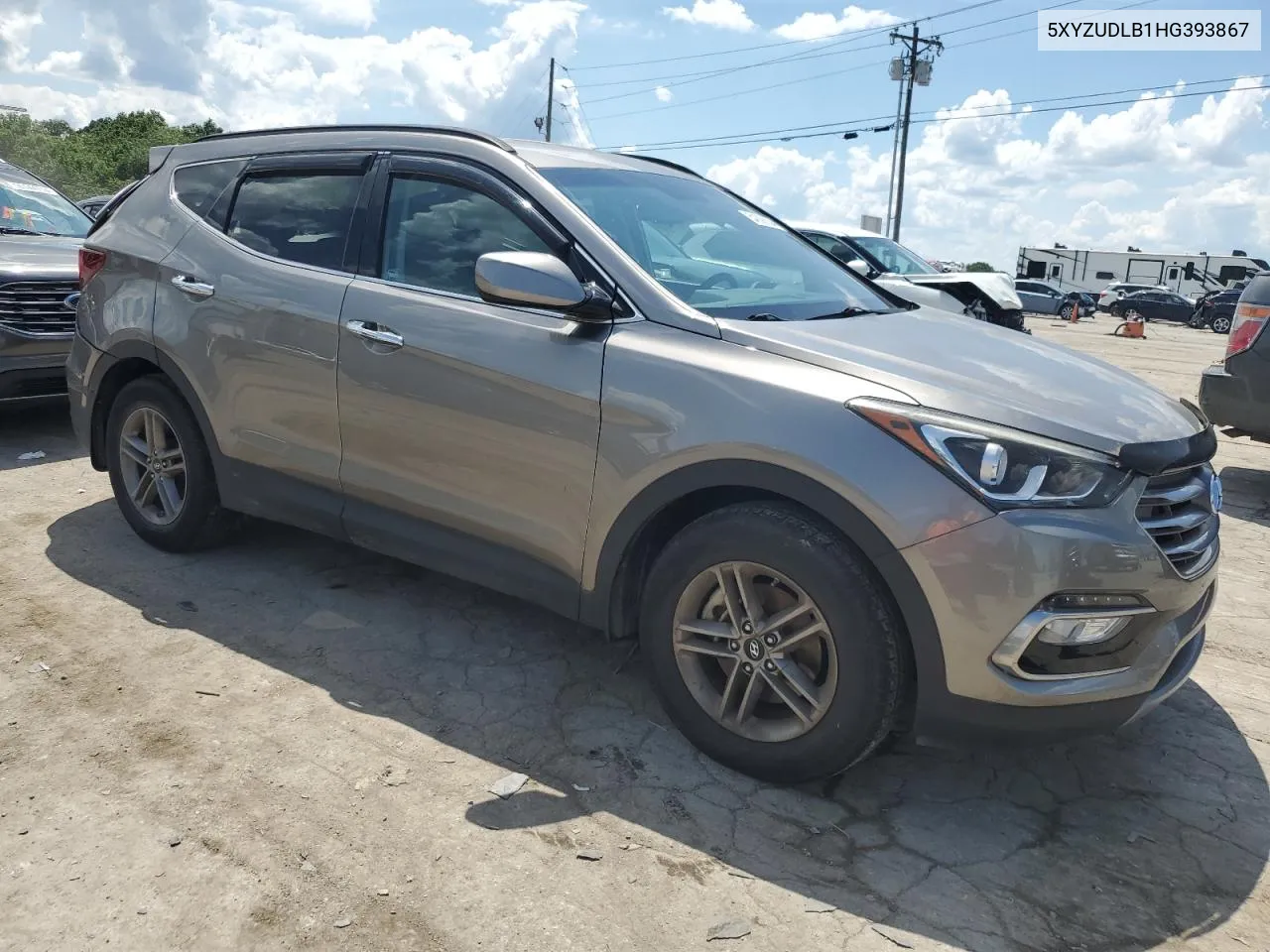 2017 Hyundai Santa Fe Sport VIN: 5XYZUDLB1HG393867 Lot: 54308534